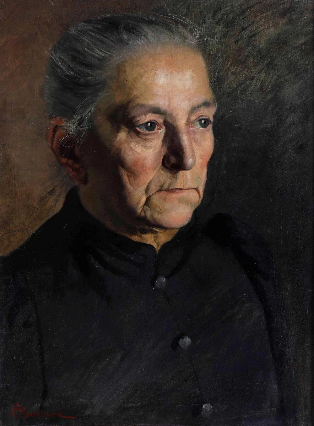 Ritratto di signora - attribuito